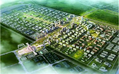 跨境经济合作区效果图
